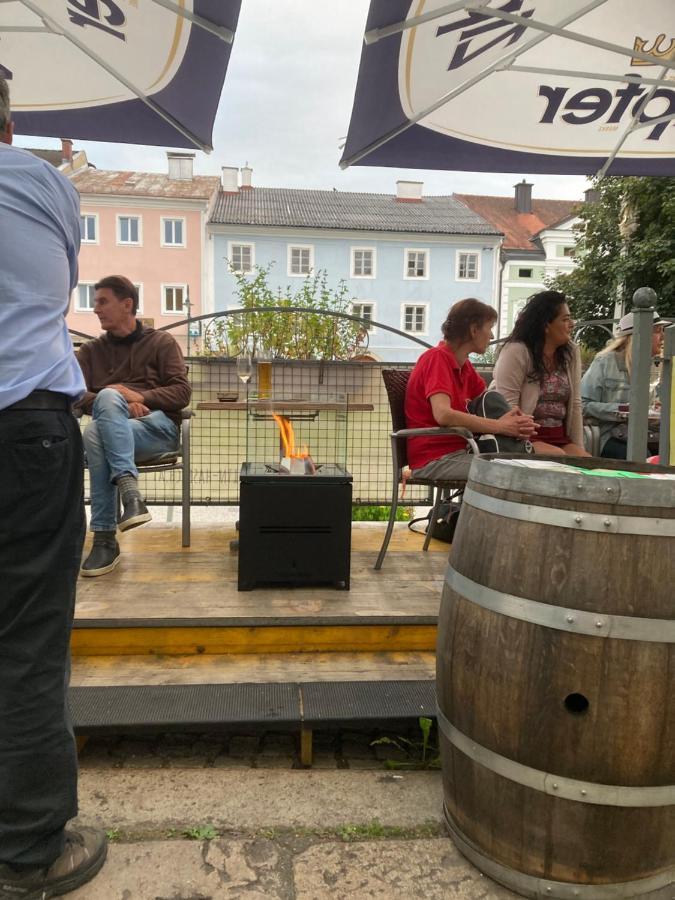 Pension Sunnseitn - Gasthof - Cafe - Weinkeller Haslach an der Mühl Eksteriør billede
